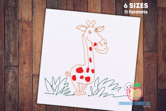 Download Cute Baby Giraffe Quick Stitch - Quick stitch Collection