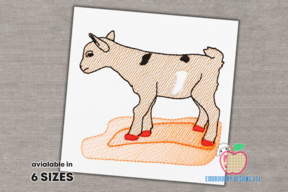 Download Baby Goat Quick Stitch - Premium Bundle