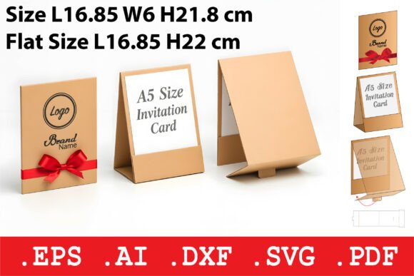 Download Foldable A5 Invitation Tent Card - Invitation Collection