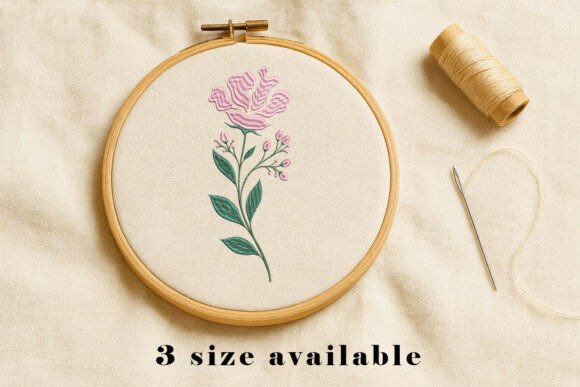 Download Floral Wildflower Embroidery Design - Wildflower embroidery Collection